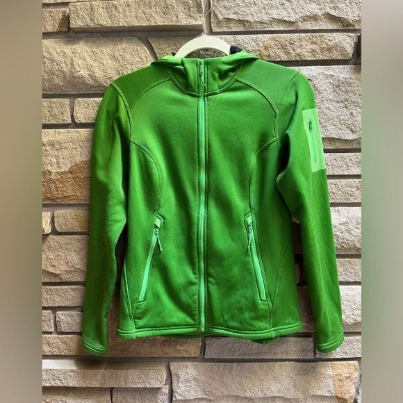 Arc'teryx Delta Covert Ninja Hoodie Zip Up Jacket Green small gorpcore polartec - Picture 2 of 12
